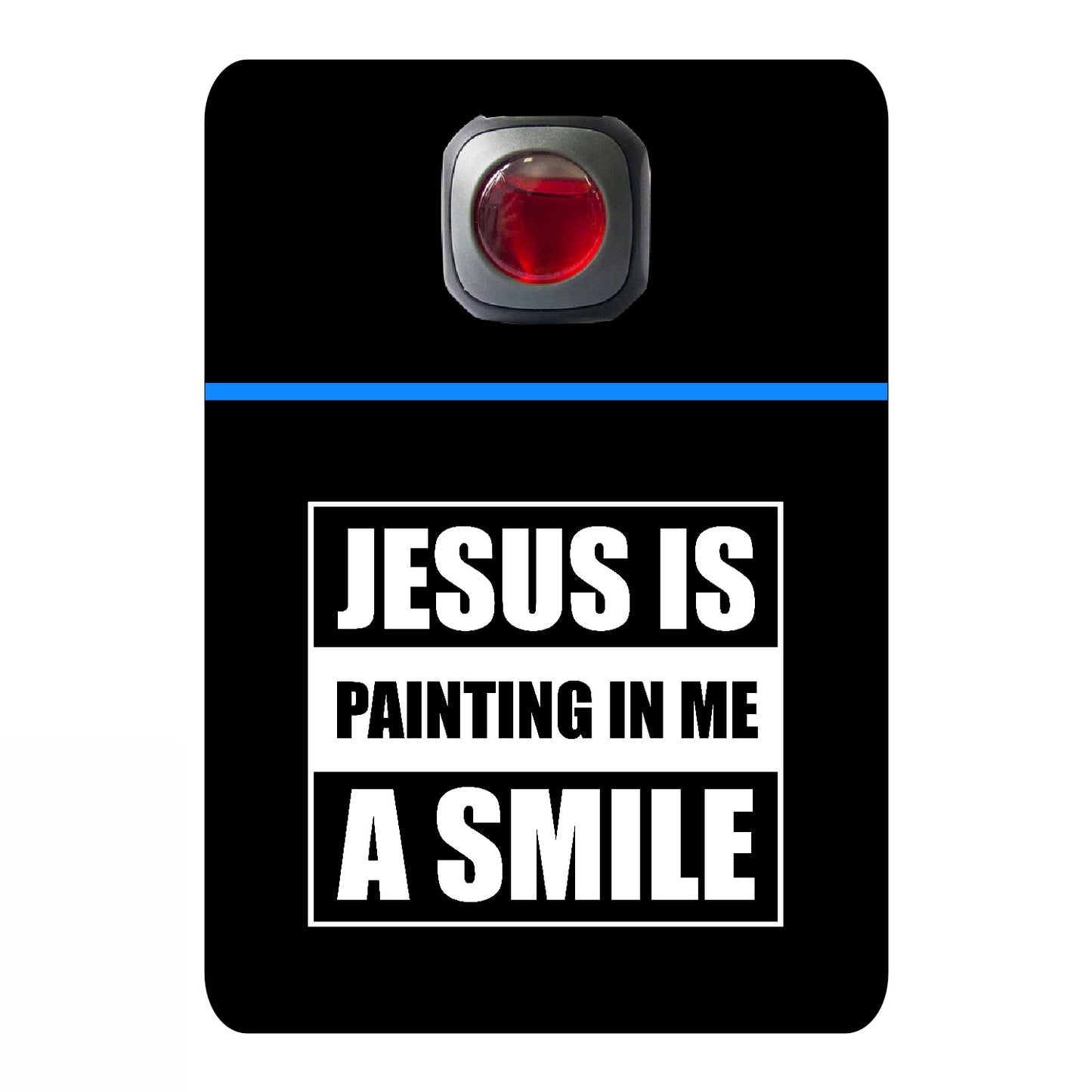 Jesus is painting in me a smile