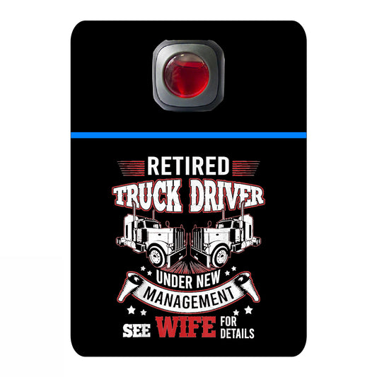 Trucker Collection Car Vent Air Freshener Accessory Decorative Card Insert design #145
