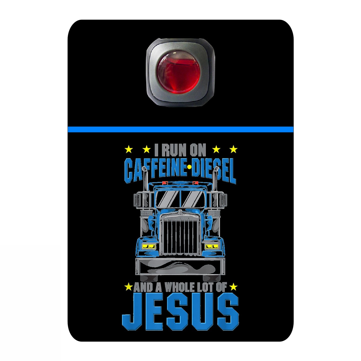 Trucker Collection Car Vent Air Freshener Accessory Decorative Card Insert design #161
