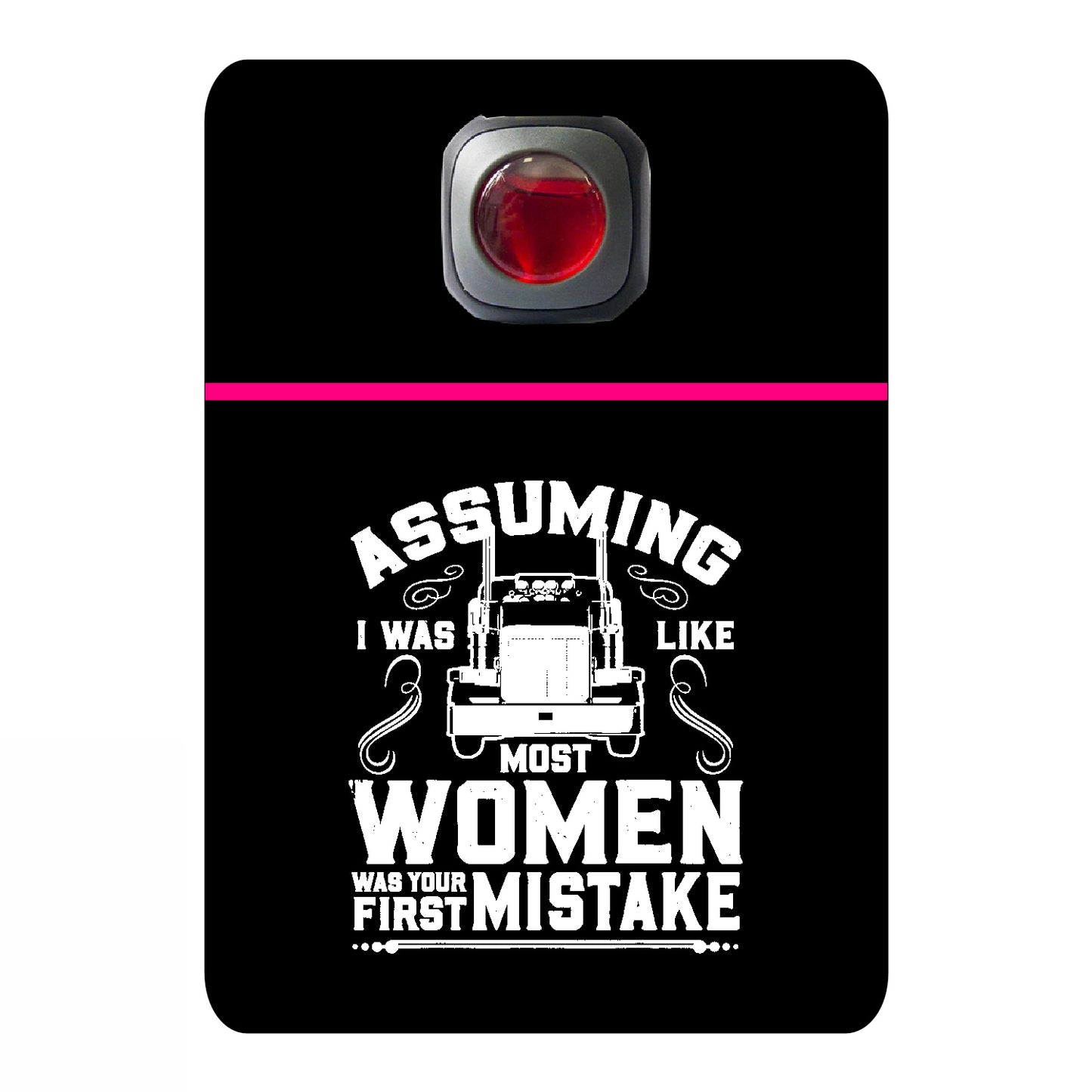 Trucker Collection Car Vent Air Freshener Accessory Decorative Card Insert design #165
