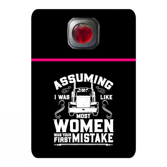 Trucker Collection Car Vent Air Freshener Accessory Decorative Card Insert design #165