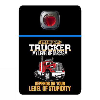 Trucker Collection Car Vent Air Freshener Accessory Decorative Card Insert design #169