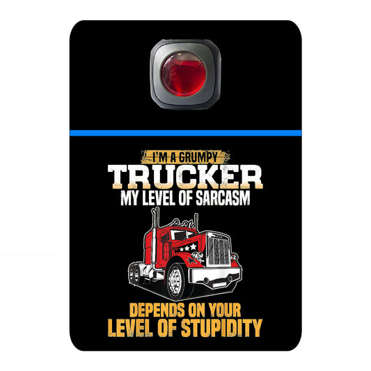 Trucker Collection Car Vent Air Freshener Accessory Decorative Card Insert design #169