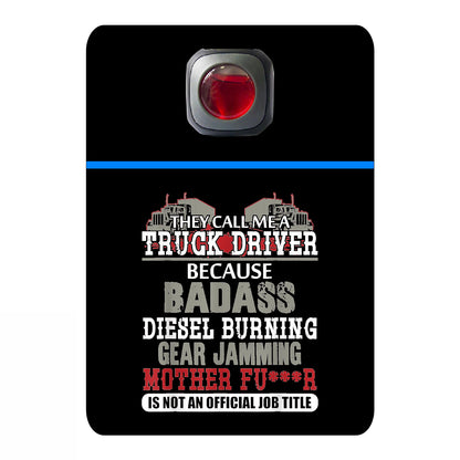 Trucker Collection Car Vent Air Freshener Accessory Decorative Card Insert design #177
