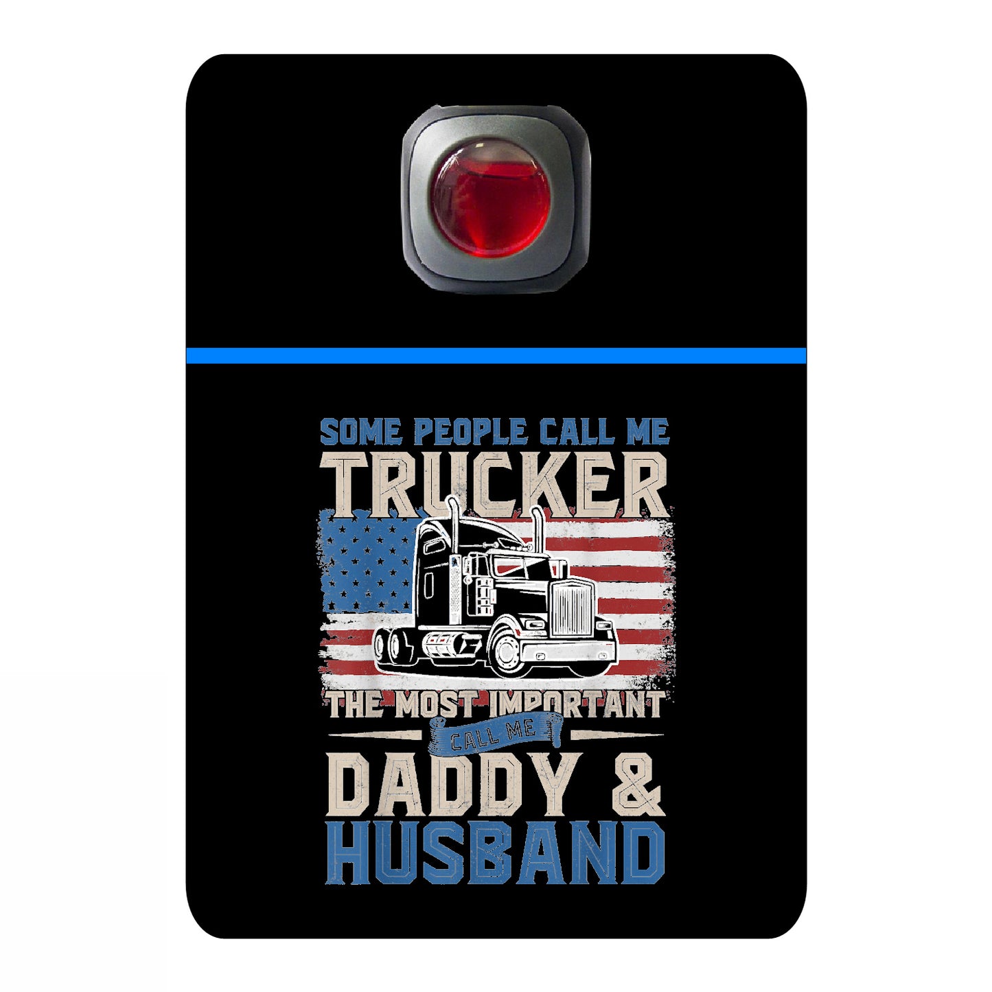 Trucker Collection Car Vent Air Freshener Accessory Decorative Card Insert design #191