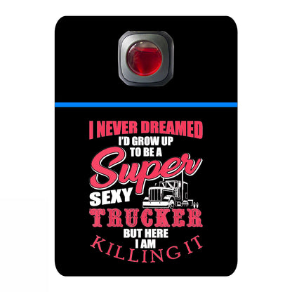 Trucker Collection Car Vent Air Freshener Accessory Decorative Card Insert design #195