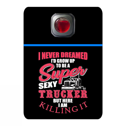 Trucker Collection Car Vent Air Freshener Accessory Decorative Card Insert design #195