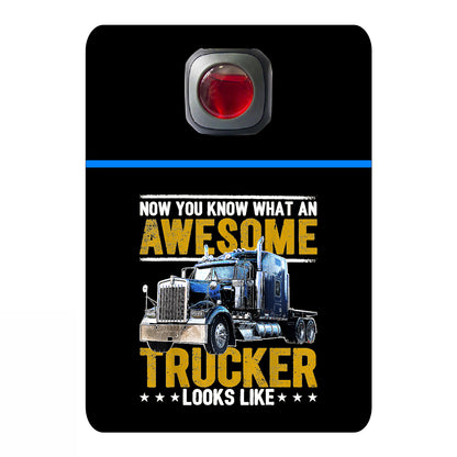 Trucker Collection Car Vent Air Freshener Accessory Decorative Card Insert design #197