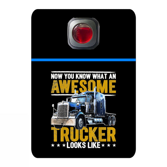 Trucker Collection Car Vent Air Freshener Accessory Decorative Card Insert design #197