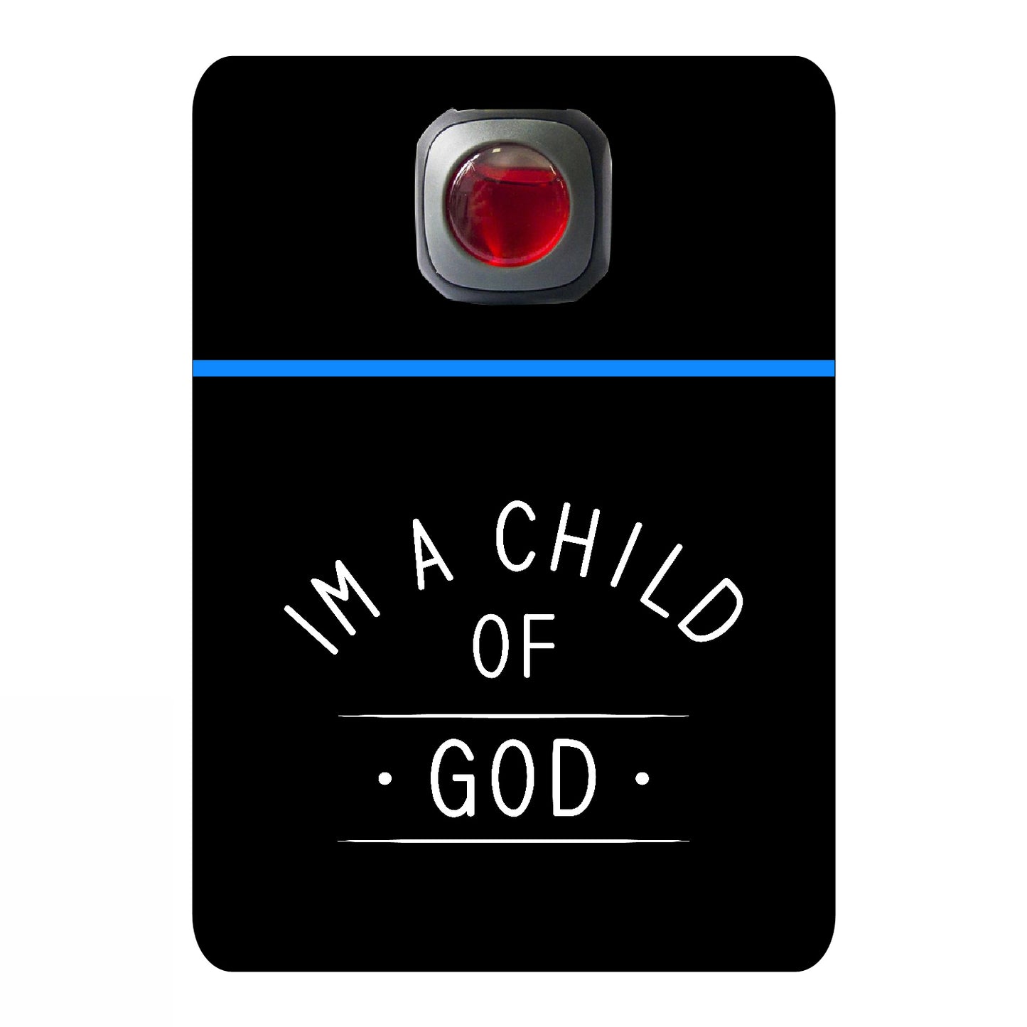 Faith Collection Car Vent Air Freshener Accessory Decorative Card Insert design #201