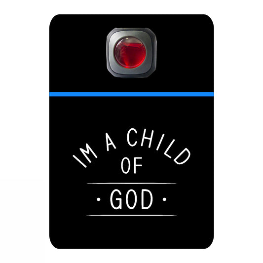 Faith Collection Car Vent Air Freshener Accessory Decorative Card Insert design #201