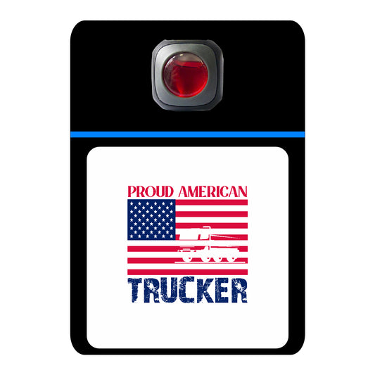 Trucker Collection Car Vent Air Freshener Accessory Decorative Card Insert design #250