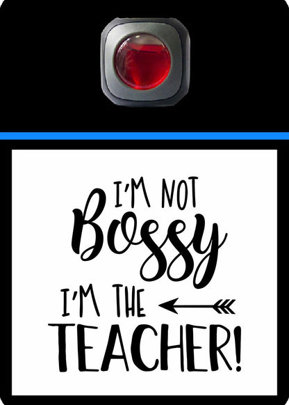 Teacher Collection Car Vent Air Freshener Accessory Decorative Card Insert #270