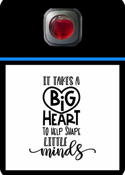 Teacher Collection Car Vent Air Freshener Accessory Decorative Card Insert #272