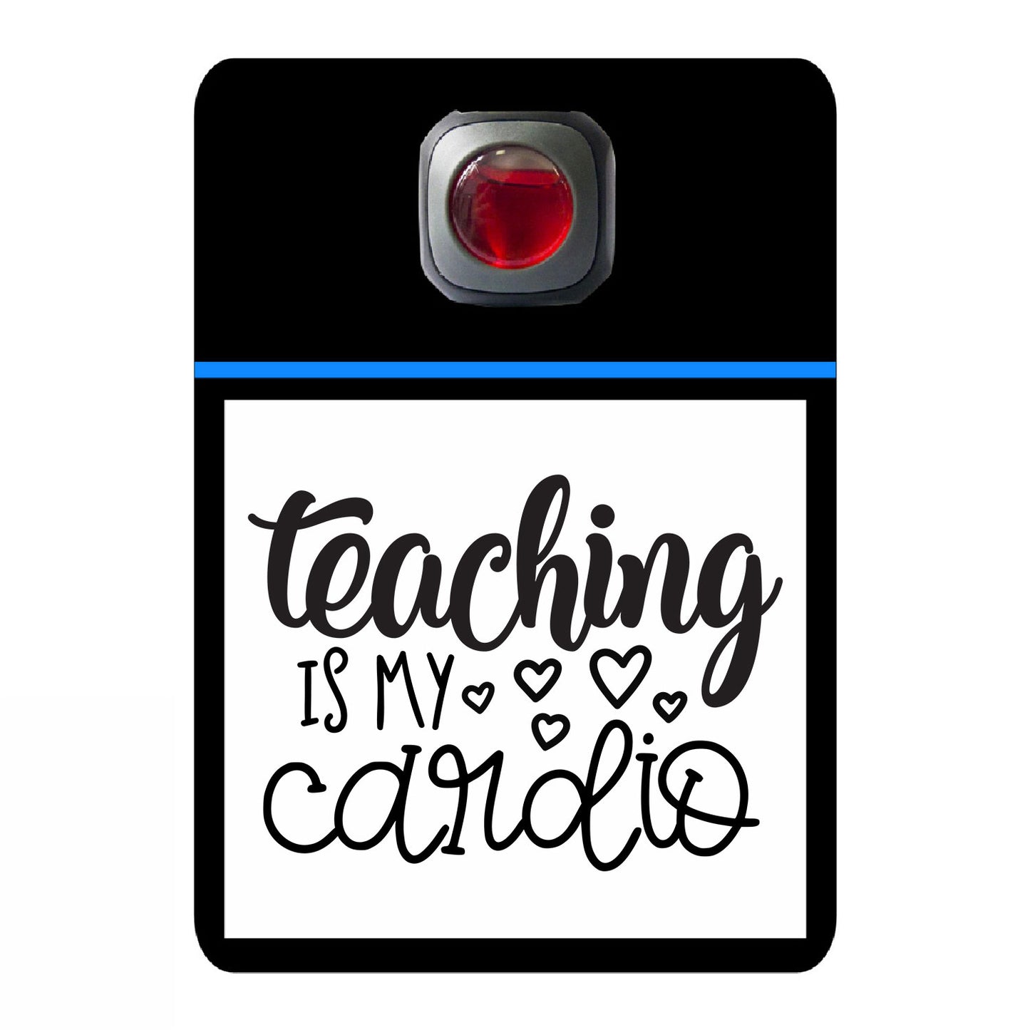 Teacher Collection Car Vent Air Freshener Accessory Decorative Card Insert #283