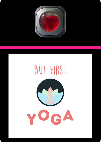 Yoga Collection Car Vent Air Freshener Accessory Decorative Card Insert #290