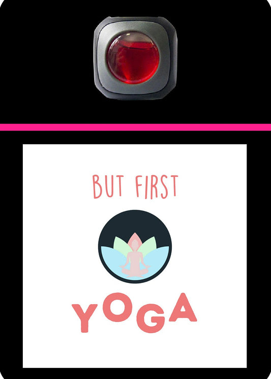 Yoga Collection Car Vent Air Freshener Accessory Decorative Card Insert #290
