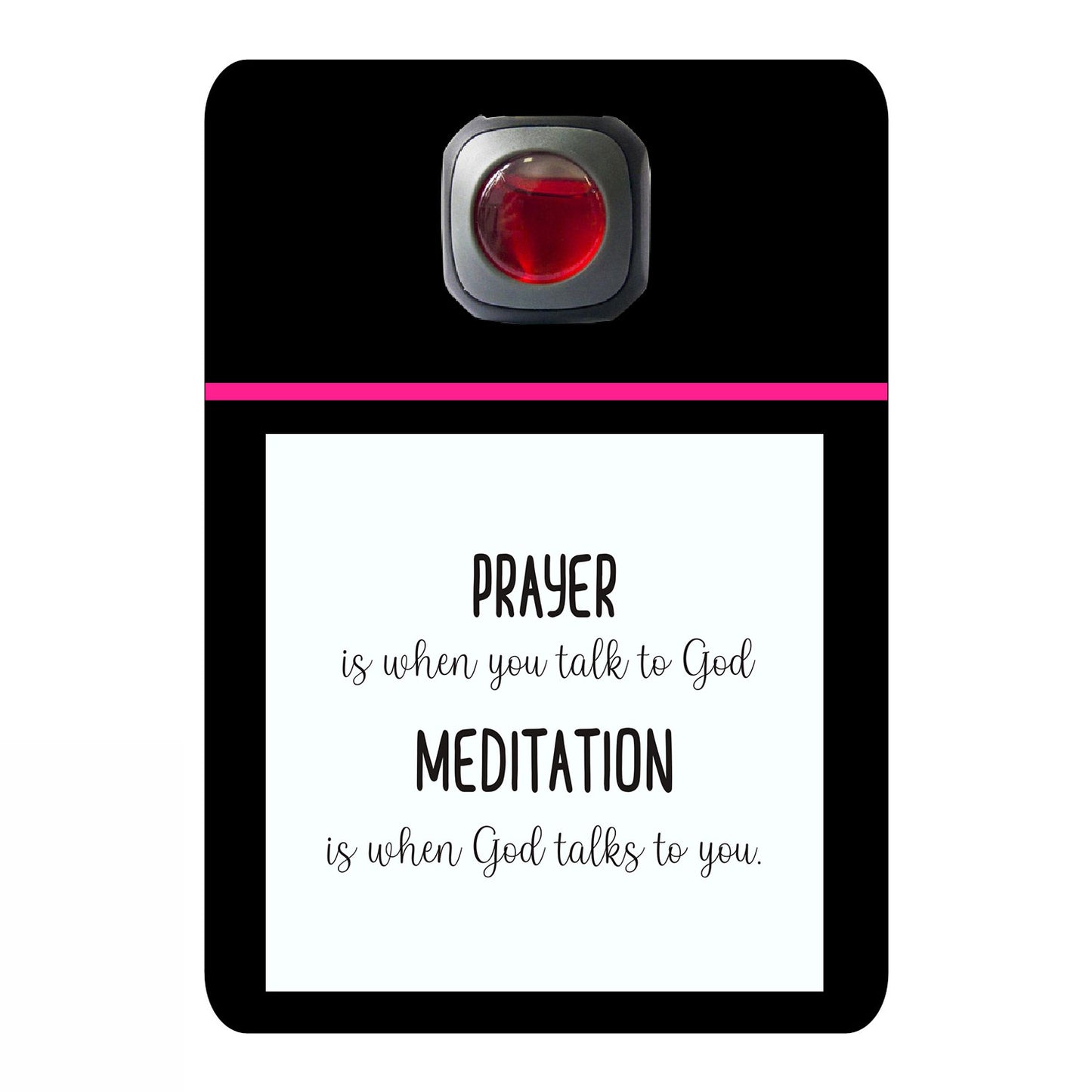 Yoga Collection Car Vent Air Freshener Accessory Decorative Card Insert #302
