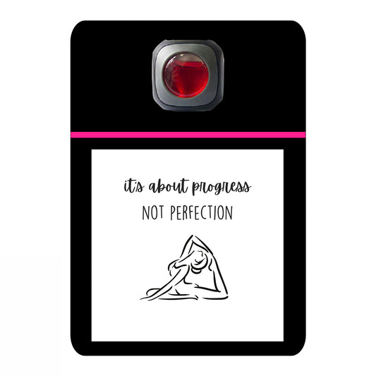 It's about progress not perfection