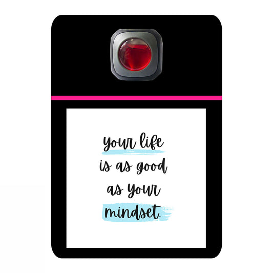 Your life is as good as your mindset