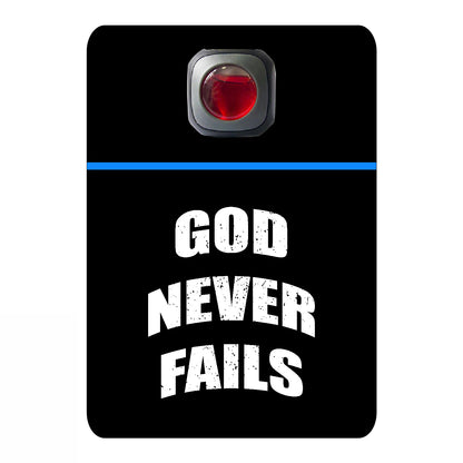 God never fails