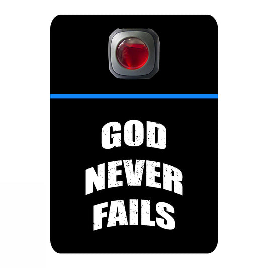 God never fails
