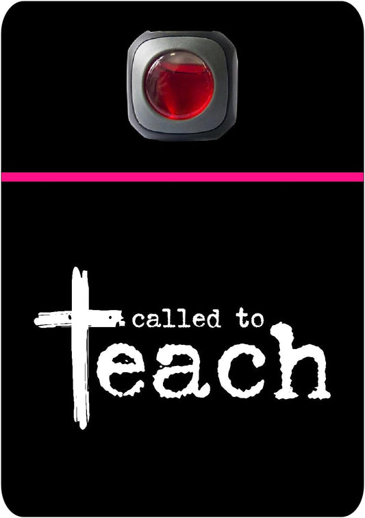 Car Vent Accessory Card Teacher Collection – Decorative Car Card Insert, Called to teach Automotive Accessories Gift