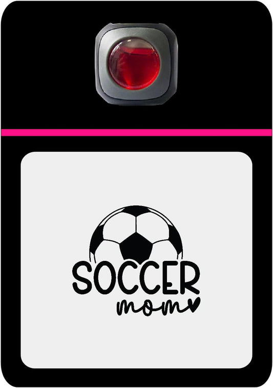Car Vent Accessory Card Mom Collection – Decorative Car Card Insert, Soccer mom Automotive Accessories Gift
