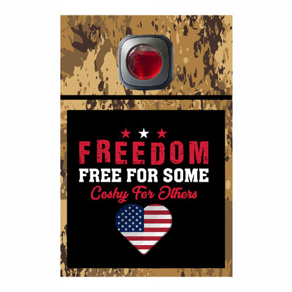 Freedom free for some cushy for others  - # 545