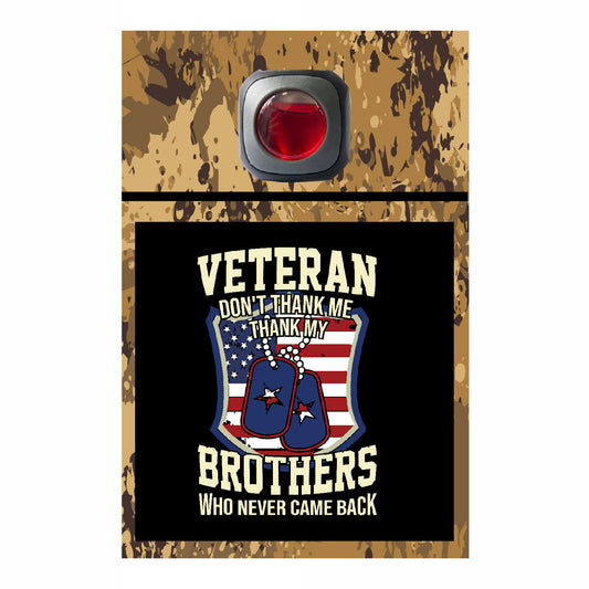 Veteran don't thank me thank my brothers - # 560