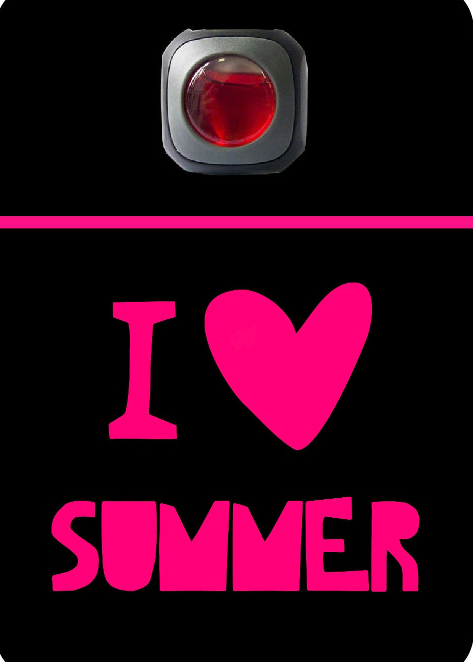 Summer Collection Car Vent Air Freshener Accessory Decorative Card Insert #567