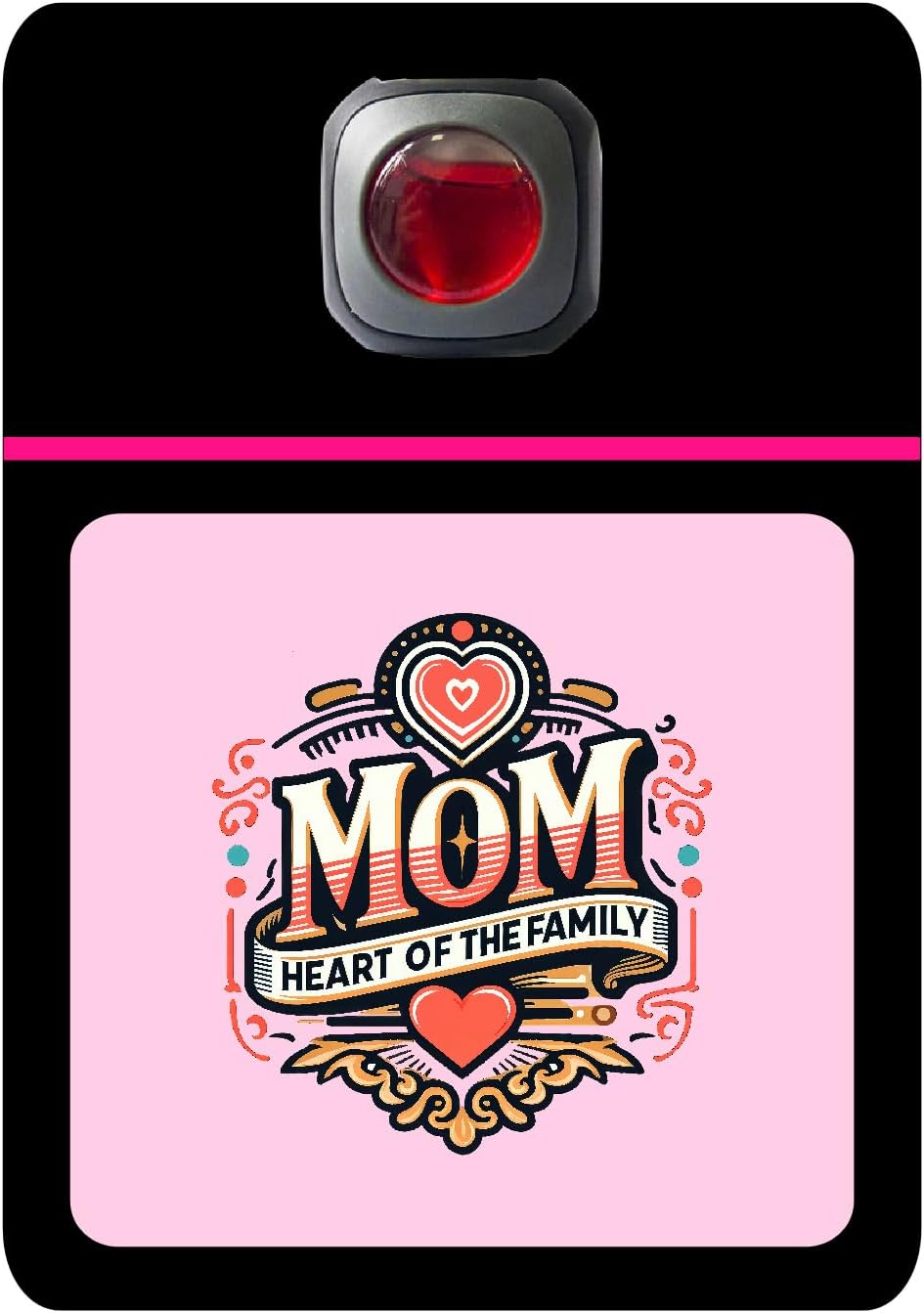 Car Vent Accessory Card Mom Collection – Decorative Car Card Insert, Heart of the family Automotive Accessories Gift
