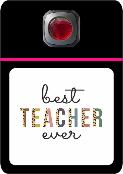 Car Vent Accessory Card Teacher Collection – Decorative Car Card Insert, Beast teacher ever Accessories Gift