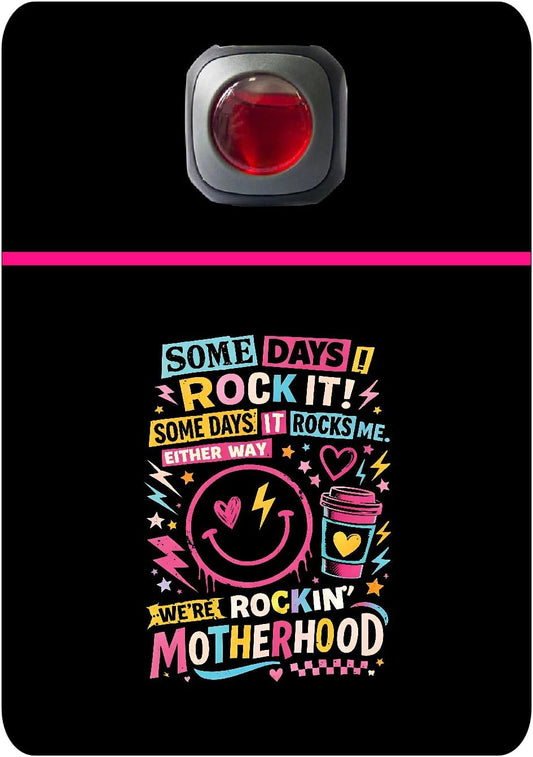 Car Vent Accessory Card Mom Collection – Decorative Car Card Insert, Some days i rock Automotive Accessories Gift