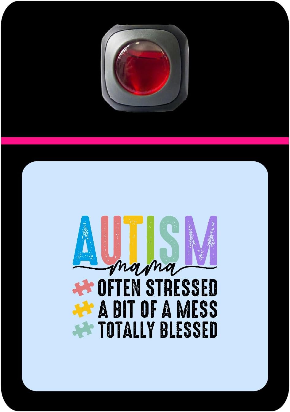 Car Vent Accessory Card Mom Collection – Decorative Car Card Insert,Autism mom Automotive Accessories Gift