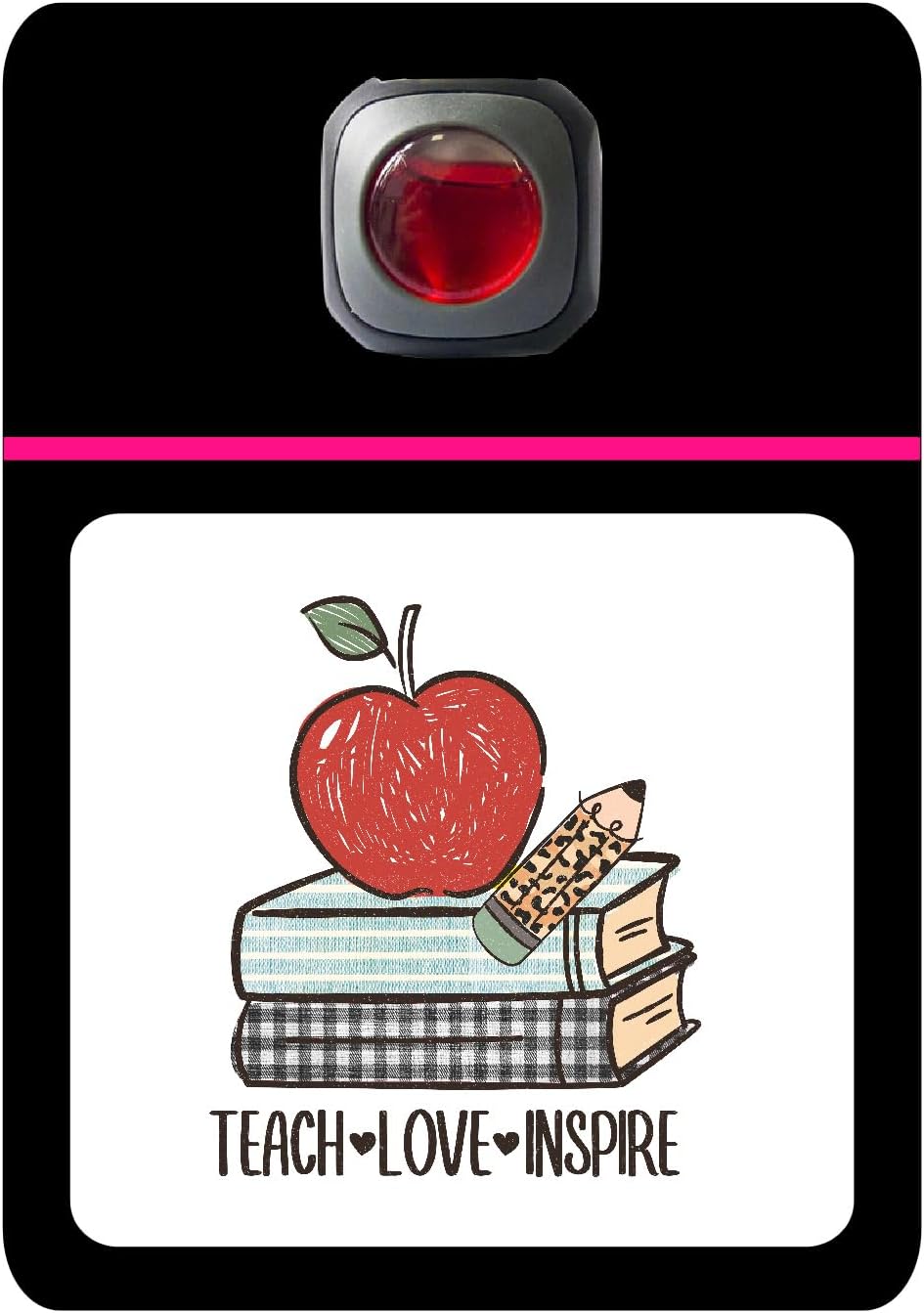 Car Vent Accessory Card Teacher Collection – Decorative Car Card Insert, Teach love inspire Accessories Gift