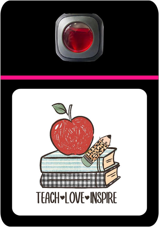 Car Vent Accessory Card Teacher Collection – Decorative Car Card Insert, Teach love inspire Accessories Gift