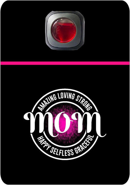 Car Vent Accessory Card Mom Collection – Decorative Car Card Insert, Amazing loving strong mom Automotive Accessories Gift