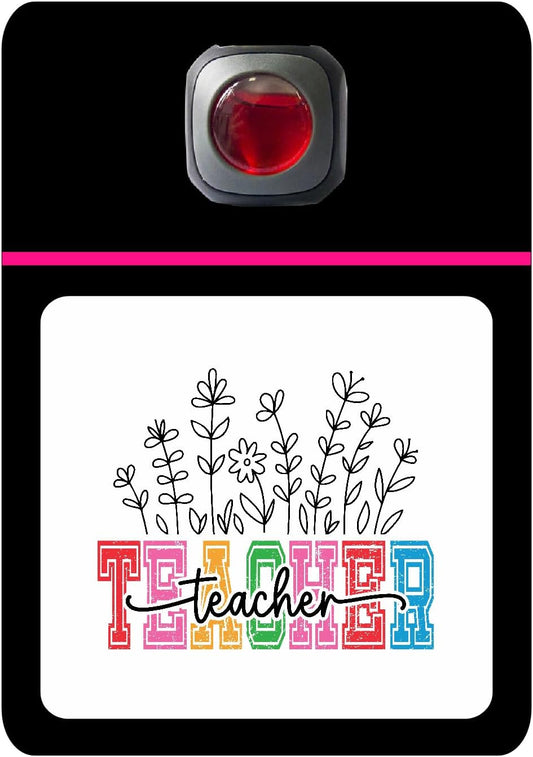 Car Vent Accessory Card Teacher Collection – Decorative Car Card Insert, Teacher sprout Automotive Accessories Gift