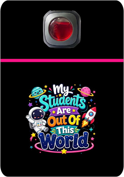Car Vent Accessory Card Teacher Collection – Decorative Car Card Insert, My students are out of this world Accessories Gift