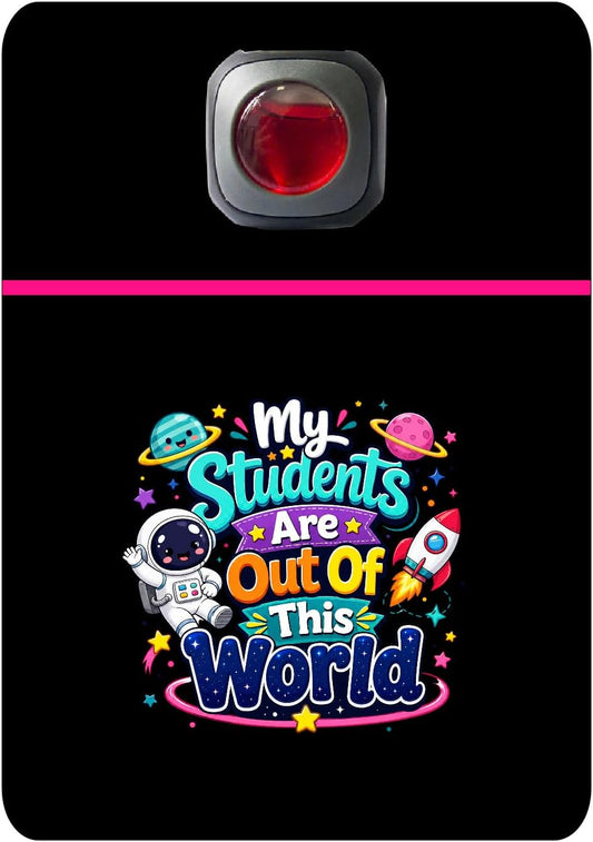 Car Vent Accessory Card Teacher Collection – Decorative Car Card Insert, My students are out of this world Accessories Gift