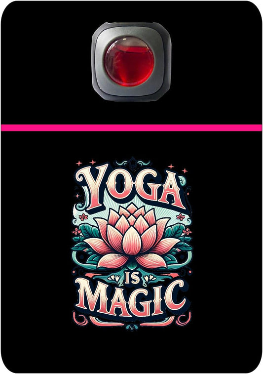 Car Vent Accessory Card Yoga Collection – Decorative Car Card Insert, Yoga magic Automotive Accessories Gift