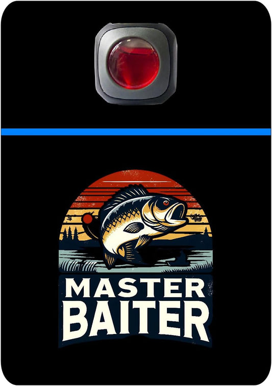 Car Vent Accessory – Master Baiter - Fishing Collection Car Vent Air Freshener Accessory Decorative Card Insert design #566