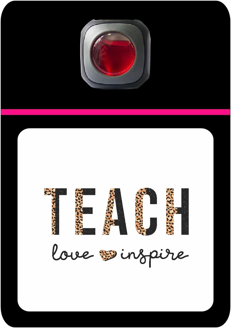 Car Vent Accessory Card Teacher Collection – Decorative Car Card Insert, Teach love inspire Accessories Gift
