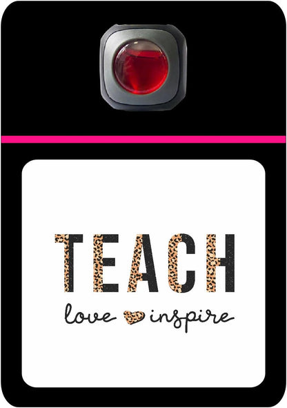 Car Vent Accessory Card Teacher Collection – Decorative Car Card Insert, Teach love inspire Accessories Gift