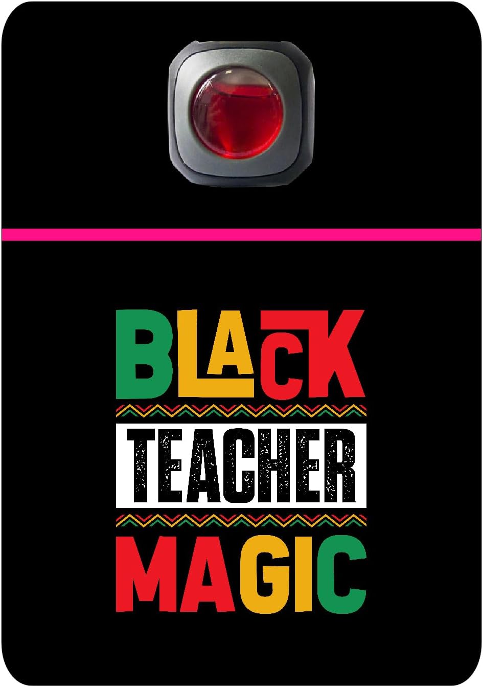 Car Vent Accessory Card Teacher Collection – Decorative Car Card Insert, Black teacher magic Automotive Accessories Gift
