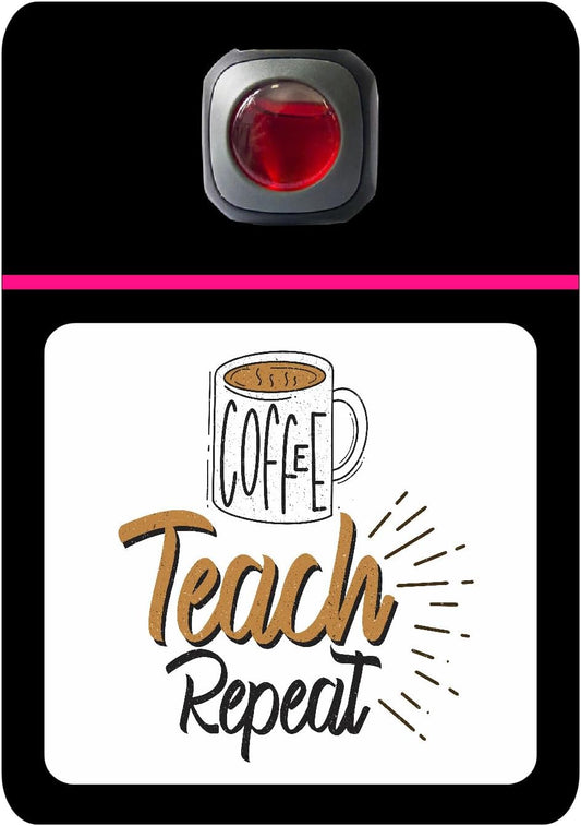 Car Vent Accessory Card Teacher Collection – Decorative Car Card Insert, Coffee Teach repeat Accessories Gift
