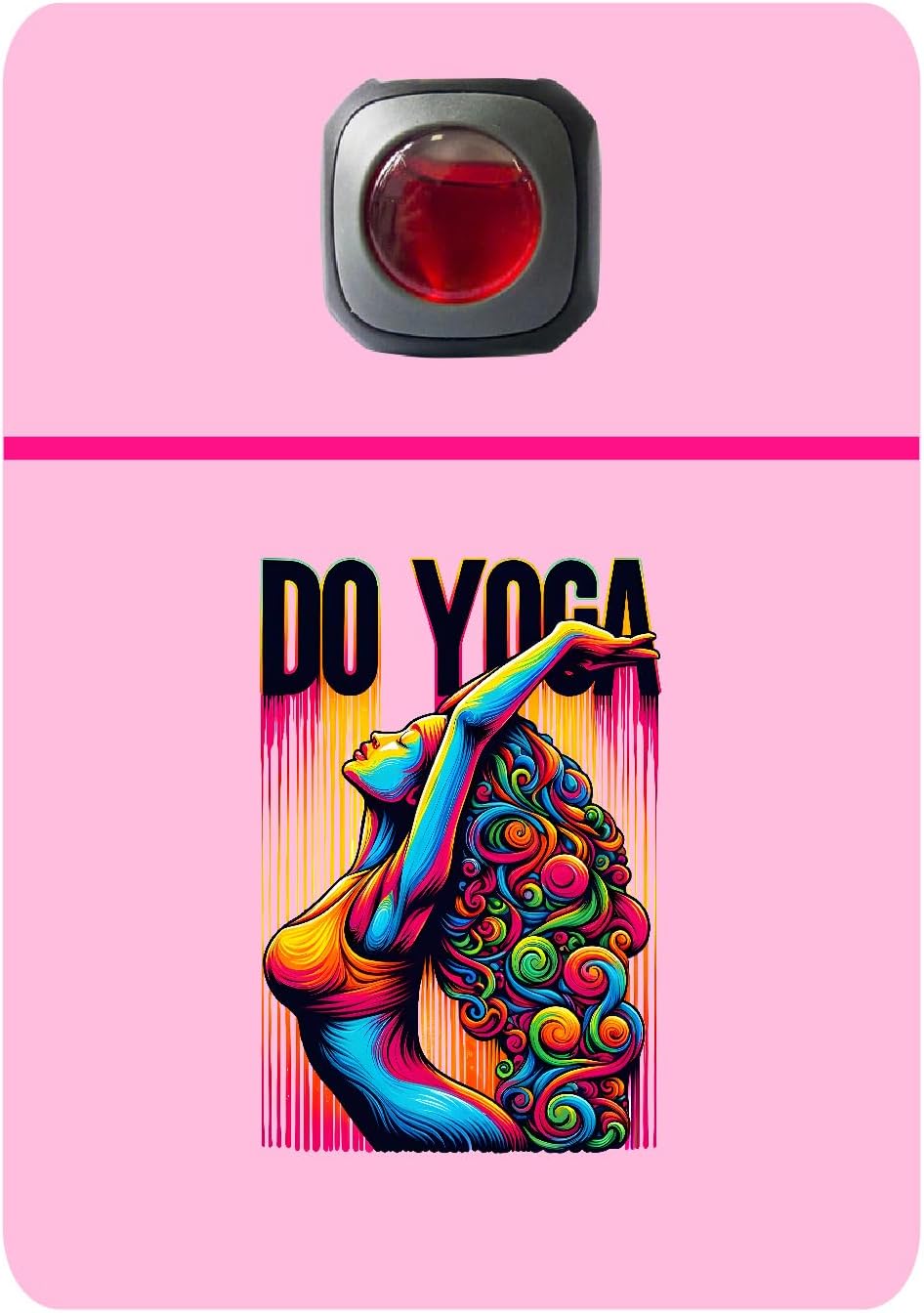 Car Vent Accessory Card Yoga Collection – Decorative Car Card Insert, Do yoga energy Automotive Accessories Gift