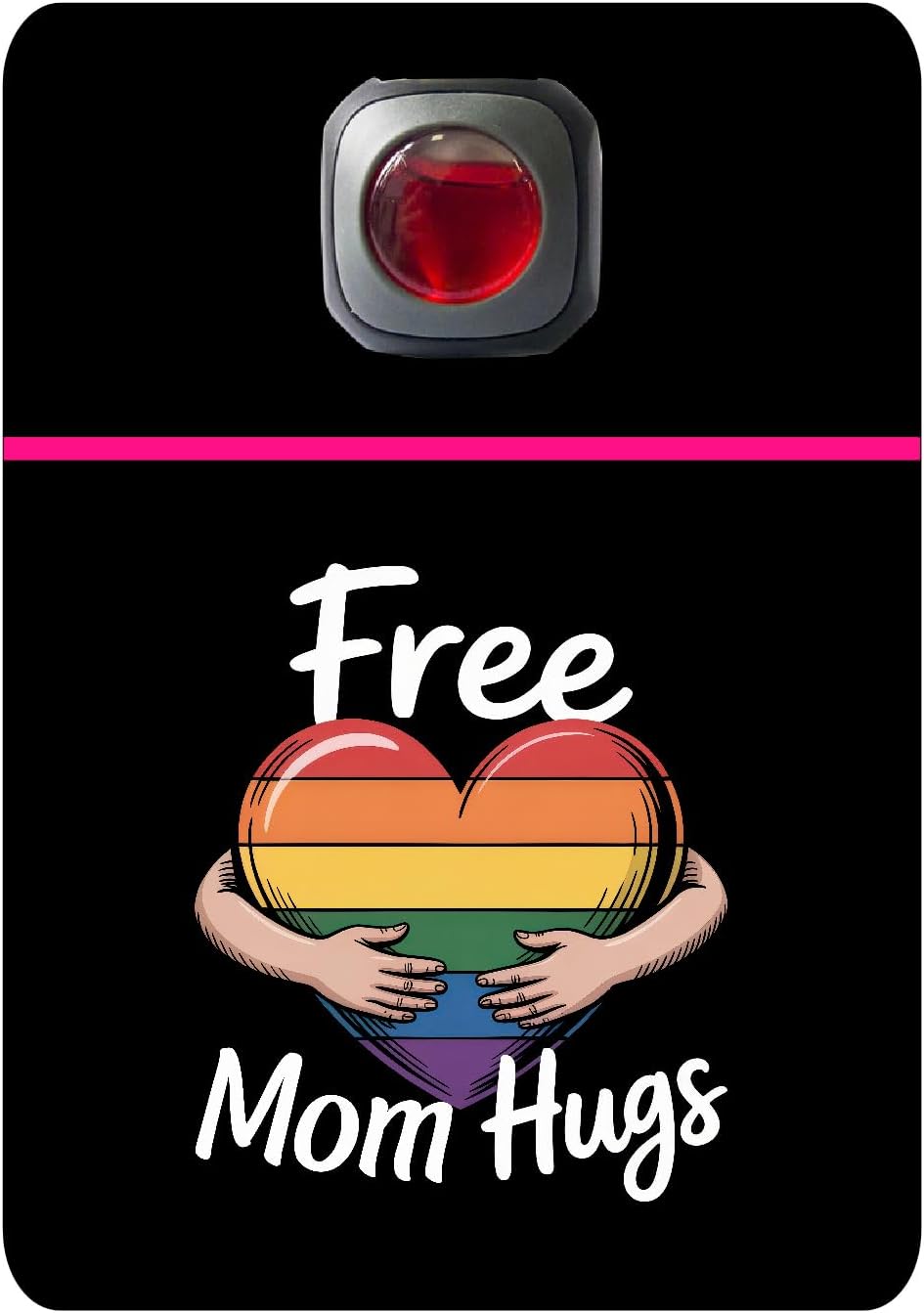 Car Vent Accessory Card Mom Collection – Decorative Car Card Insert, Mom hugs Automotive Accessories Gift