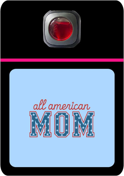 Car Vent Accessory Card Mom Collection – Decorative Car Card Insert, All american mom Automotive Accessories Gift